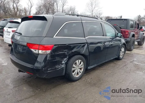 2014 Honda Odyssey Ex-L z USA, uszkodzony, nr VIN 5FNRL5H65EB013663